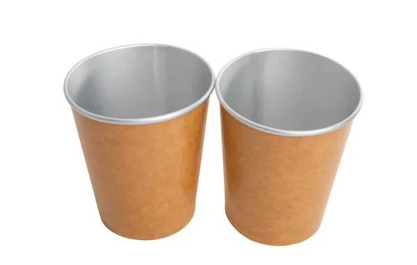 커피 를 위한 종이 컵 고립 — 스톡 사진