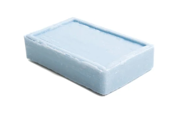 Γαλλικό τετράγωνο σαπούνι απομονωμένη — Φωτογραφία Αρχείου