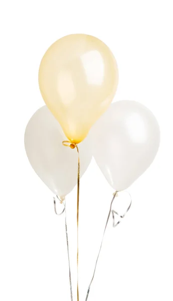 Helium ballonnen geïsoleerd — Stockfoto
