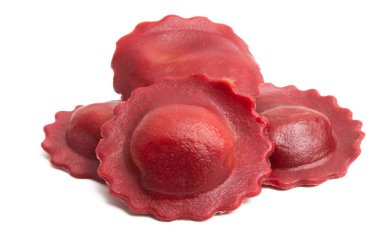 izole kırmızı mantı 