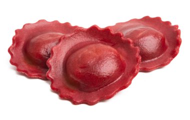 izole kırmızı mantı 