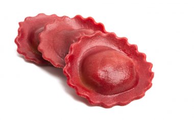 izole kırmızı mantı 