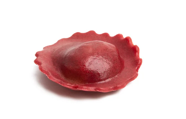 Red ravioli isolated — Stock Photo, Image