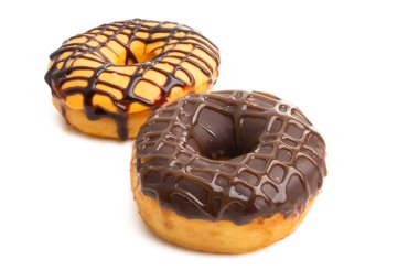 çörek izole sır içinde 