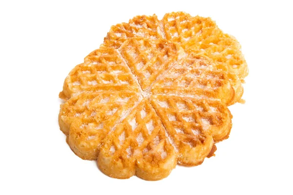 Zwitserse wafels geïsoleerd — Stockfoto