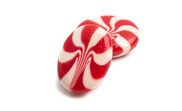 우유 딸기 사탕 고립 — 스톡 사진