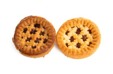 İsviçre sünger kek izole 