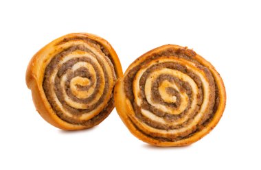 somun izole ile İsviçre pasta 