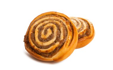 somun izole ile İsviçre pasta 