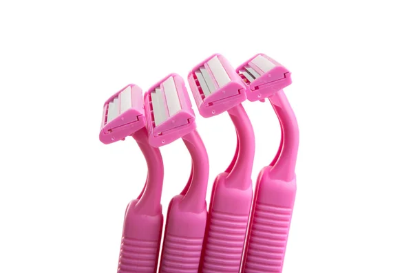 Pink razor — Stock Photo, Image