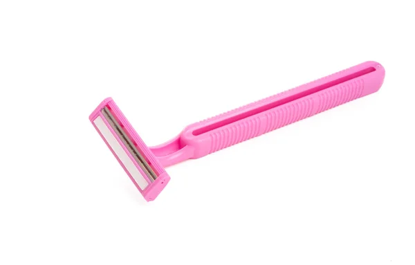 Pink razor — Stock Photo, Image