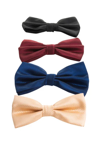 Men's tie bows isolated — Stock Photo, Image