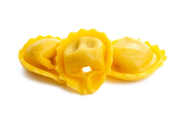 Fettuccine italienne ravioli isolé — Photo