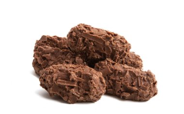 izole çikolata truffles 