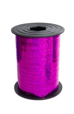 izole balonlar için dekoratif kurdele 