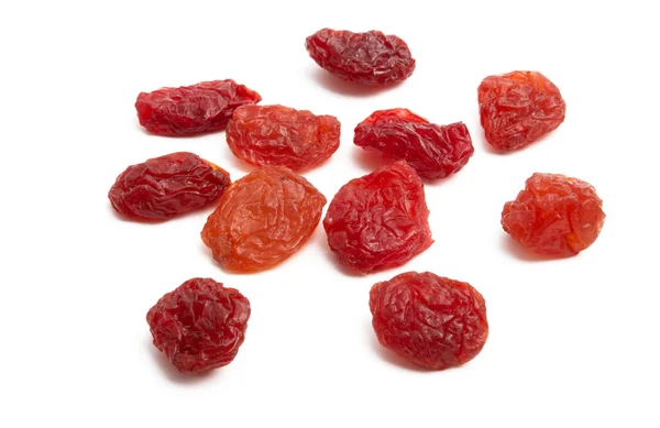 Raisins secs rouges isolés — Photo