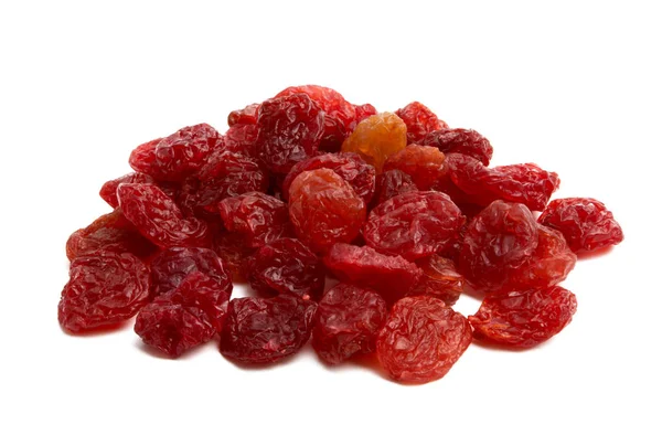 Red raisins isolated — Stock Photo, Image