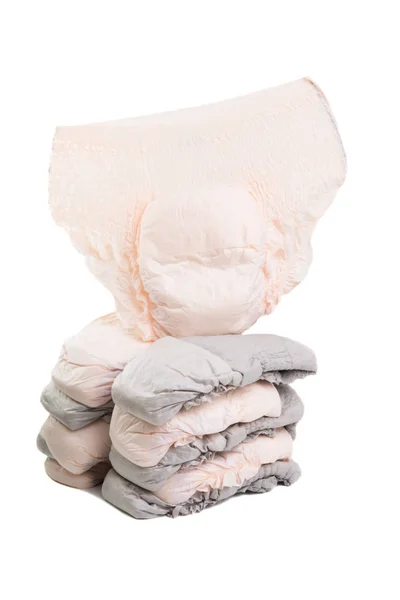 Diapers isolated — Stock Photo, Image