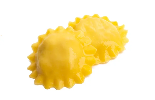 Italienska ravioli isolerade — Stockfoto