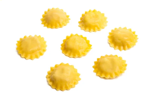 Ravioli italiani isolati — Foto Stock