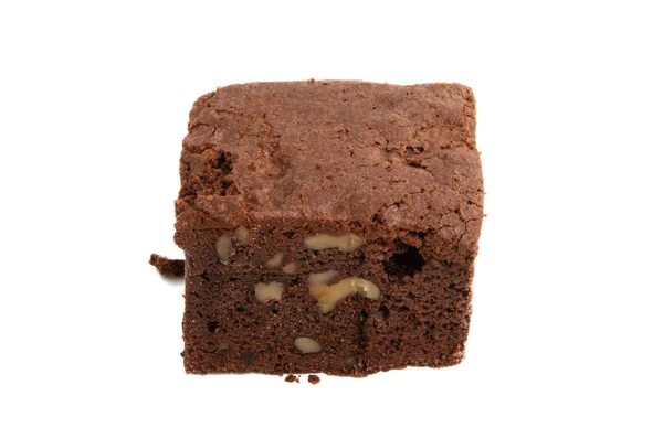 Amerikai brownie Cake izolált — Stock Fotó