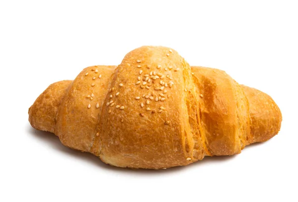 Croissant isolado — Fotografia de Stock