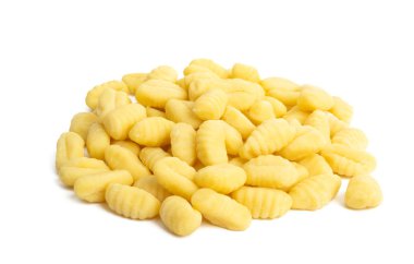 Patates gnocchi izole 