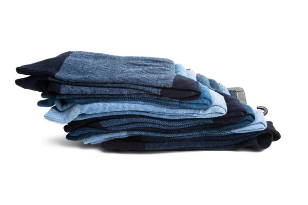 Set of men's socks isolated — Stock Photo, Image