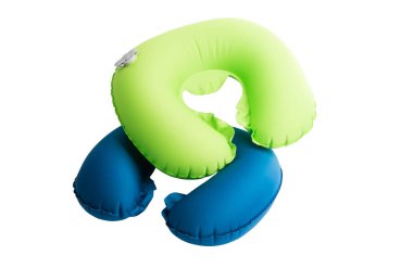 seyahat yastığı izole 