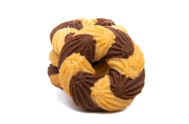 Çizgili çerez izole