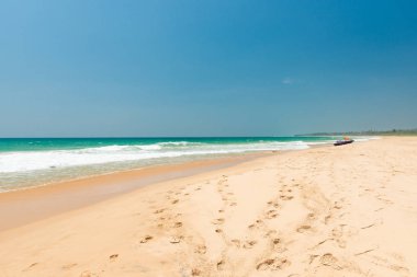 Sri Lanka'da Hint Okyanusu kıyıları