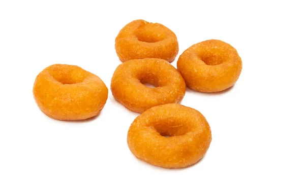 Kleine donuts geïsoleerd — Stockfoto
