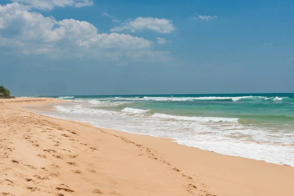 斯里兰卡的印度洋海岸 — 图库照片