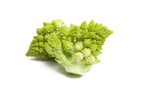 Romanesco káposzta elszigetelt — Stock Fotó