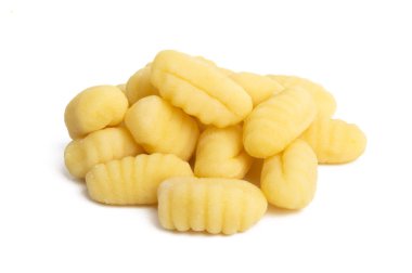 Patates gnocchi izole 