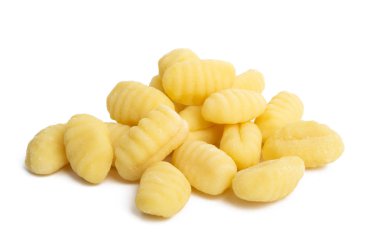 Patates gnocchi izole 