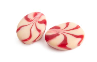 yoğurt izole ile çilek karamel 