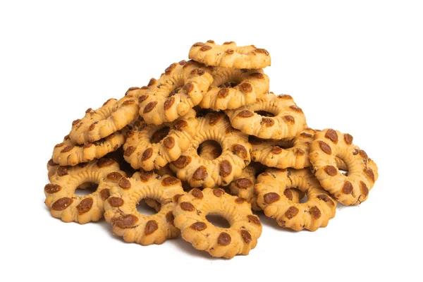 Soubory cookie izolované — Stock fotografie