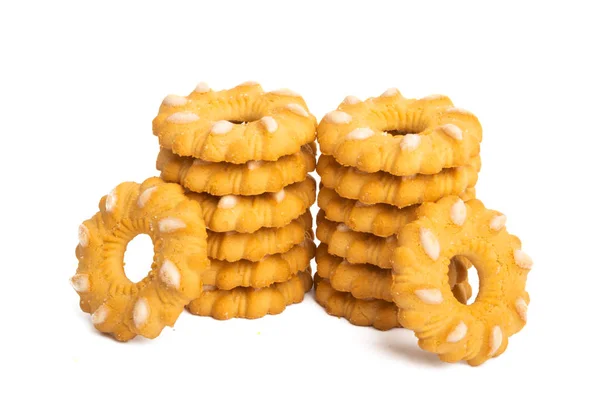 Cookie rings isolated — Stock Photo, Image