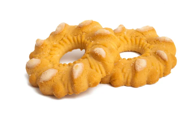 Cookie ringen geïsoleerd — Stockfoto