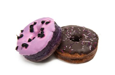 buzlanma donut izole 