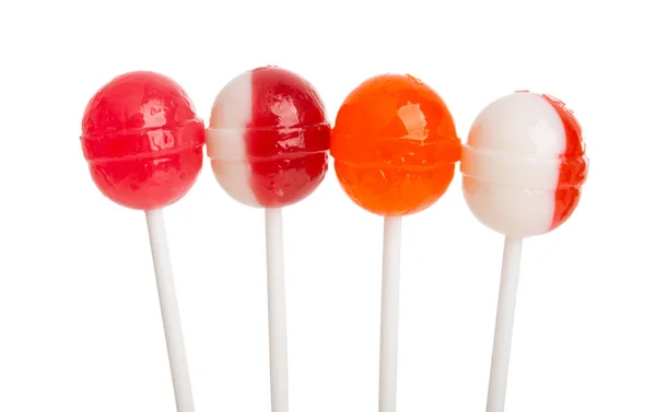 Lollipops isolated — Stock Photo, Image