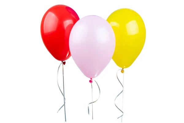 Balões de hélio isolados — Fotografia de Stock
