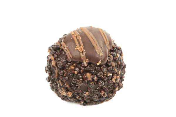 Chocolade truffel snoepjes — Stockfoto