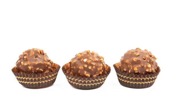 Цукерки шоколадні трюфелі — стокове фото