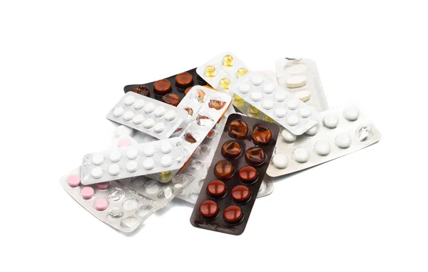 Pills isolated — Stock Photo, Image