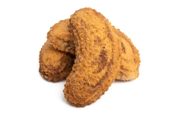 Biscotti shortbread isolati — Foto Stock
