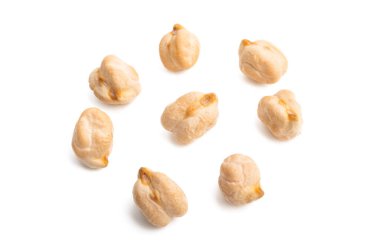 Nohut çekirdeği izole edilmiş.