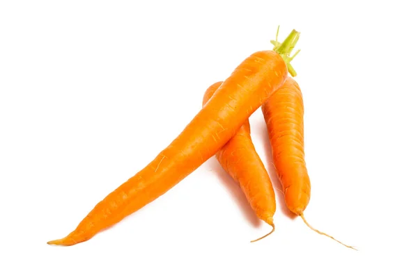 Zanahorias aisladas — Foto de Stock