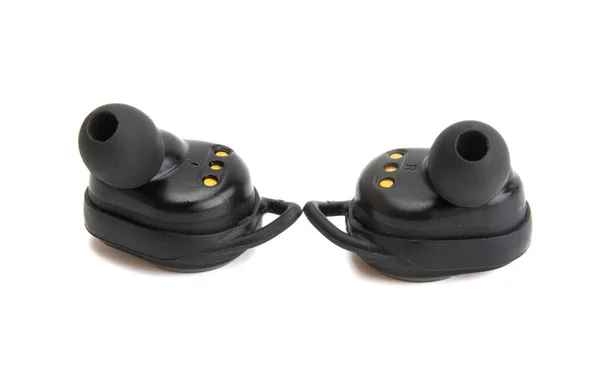 Bluetooth Kopfhörer Isoliert Auf Weißem Hintergrund — Stockfoto